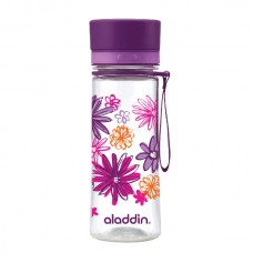 Бутылка для воды Aladdin Aveo 0.35L с фиолетовым узором