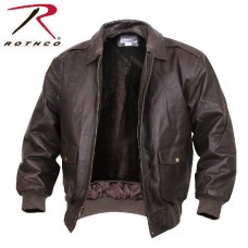 Куртка  кожан. «A2 leather flight jacket», цвет «brown»