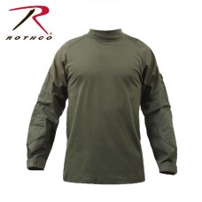 Рубашка военная боевая, ткань прочная,не плавится,влаговывод.,цвет оливк