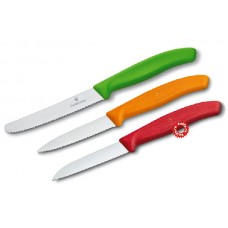 Набор из 3-х кухонных кухонных ножей Victorinox 6.7116.32