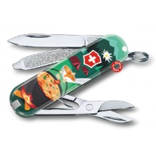 Нож брелок Victorinox "Swiss Mountain Dinner" 0.6223.L1907