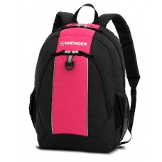 Рюкзак школьный WENGER черно-розовый