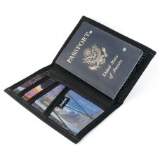 Обложка для паспорта Flowford черная