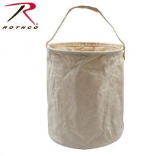 Ведро-«мешок»брезентовое для воды, Medium разм.23*26см.,цвет «natural»