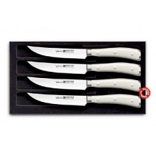 Набор кухонных ножей Wuesthof Ikon Cream White 9716-0