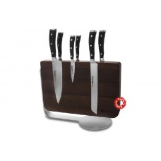 Набор кухонных ножей на магнитной подставке Wuesthof Classic Ikon 9884